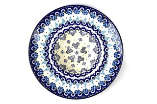 D86 Bunzlau Spaghetti - bord 3357X D86 Spaghettiborden Ø 25,5 cm